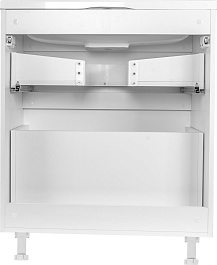 Style Line Тумба под раковину Бергамо Мини 70 белая Люкс антискрейтч Plus – фотография-4